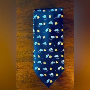 Hermes luxury silk neck tie